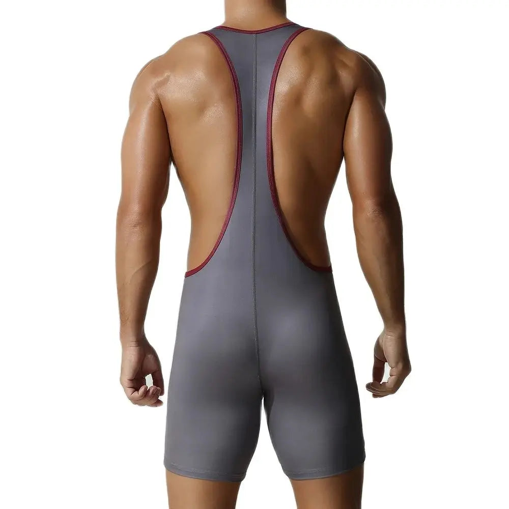 Seamless Sexy One-Piece Gym Vest image 1