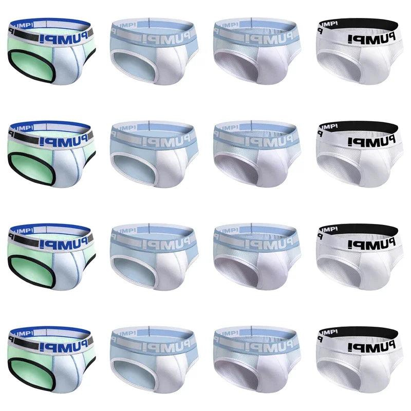 16-Pack Men's Mesh Breathable Briefs