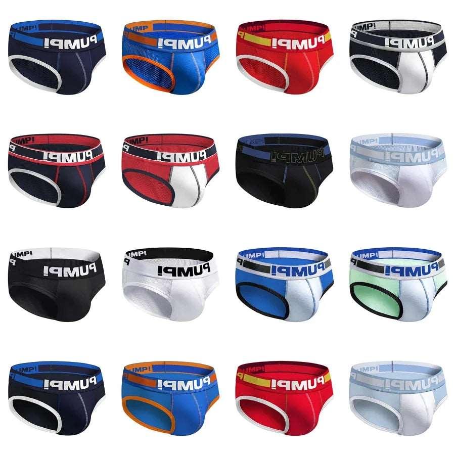 16-Pack Men's Mesh Breathable Briefs