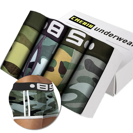 4-Pack Cotton Boxer Shorts image 0