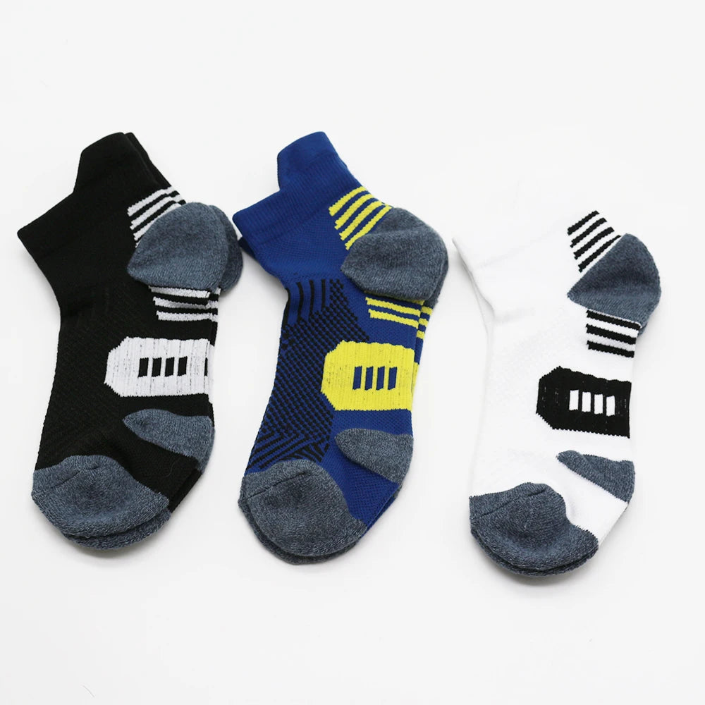 5pcs/set New Arrivals Men's Ankle-Thick Socks