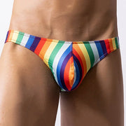 Bold Print U-Pouch Thong for Men image 4