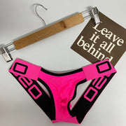 Sexy Lace G-String with Side Buckles - XL image