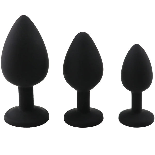 3-Size Silicone Butt Plug Anal