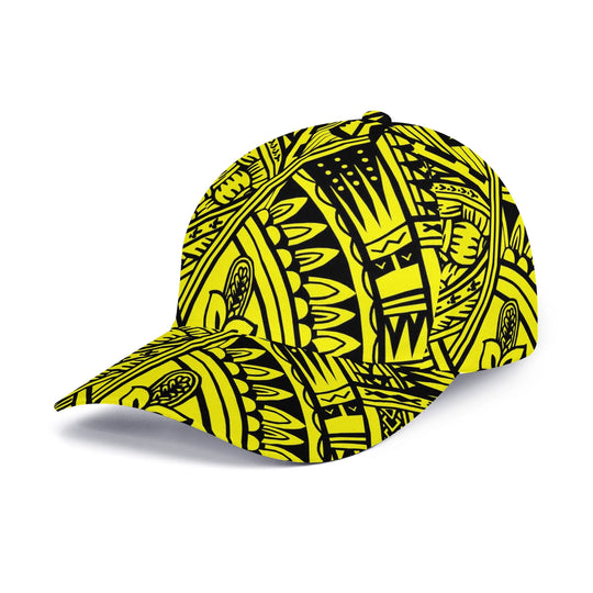 Polynesian Tribal Print Baseball Cap image 0