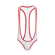 Mens Mesh Wrestling Singlet image 9