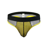 4-Pack Transparent Fishnet Thongs image 3