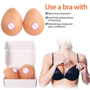 Silicone Breast forms And Bra Set image 1