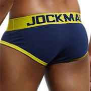 JOCKMAIL Color Block Cotton Mens Briefs image 4