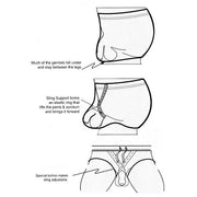 Contoured Cotton Stretch Support Briefs image 4