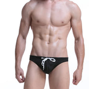 Solid Pouch Swim Trunks image 7