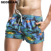 Statement Leaf Print Board Shorts image 1