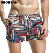 Statement Leaf Print Board Shorts image 4