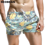 Statement Leaf Print Board Shorts image 8