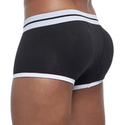 Sexy Mesh Boxer Shorts with Push-Up Pad image 3