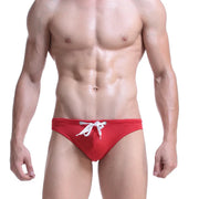 Solid Pouch Swim Trunks image 9