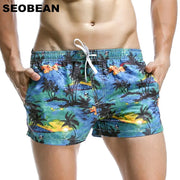 Statement Leaf Print Board Shorts image 10