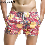 Statement Leaf Print Board Shorts image 6
