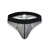 4-Pack Transparent Fishnet Thongs image 5