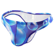 Bubble Print Low-Rise Thong image 6