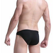 Solid Pouch Swim Trunks image 3