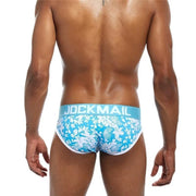 JOCKMAIL Floral Print Cotton Mens Briefs image 9