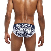 JOCKMAIL Floral Print Cotton Mens Briefs image 2