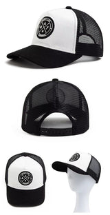 "Enjoy Life" Patch Mesh Snapback Cap image 10
