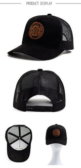 "Enjoy Life" Patch Mesh Snapback Cap image 9