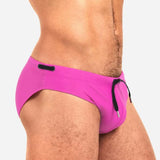 Low-Rise Solid Swim Briefs image 32