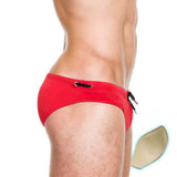 Low-Rise Solid Swim Briefs image 35