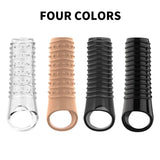 Silicone Glans Sleeve Delay Ring image 16