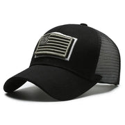 Sticker Embroidery Mesh Cap image 1