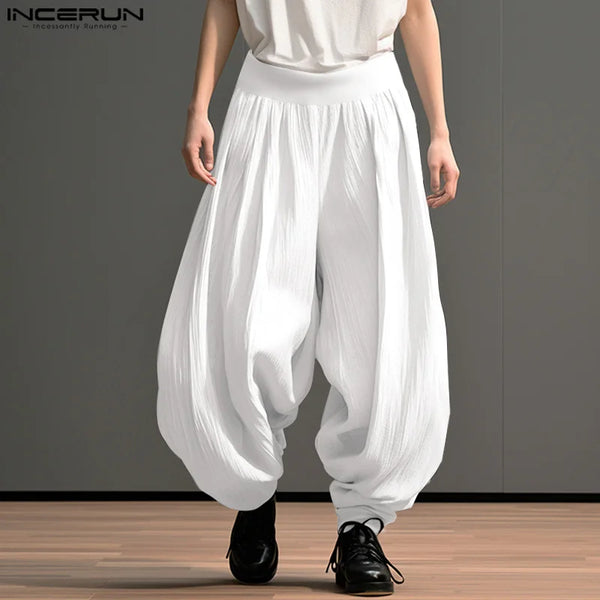 Men's Wide Leg Casual Pants
