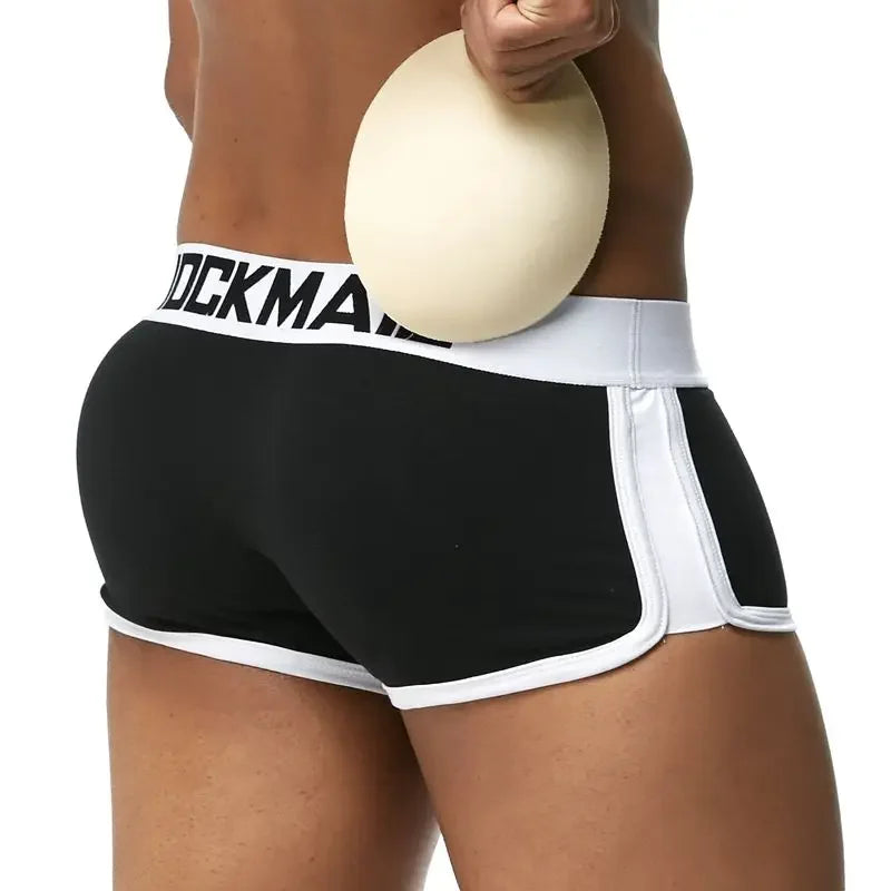 Breathable Hip Enhancer Boxer Briefs image 0