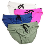 Low-Rise Solid Swim Briefs image 3