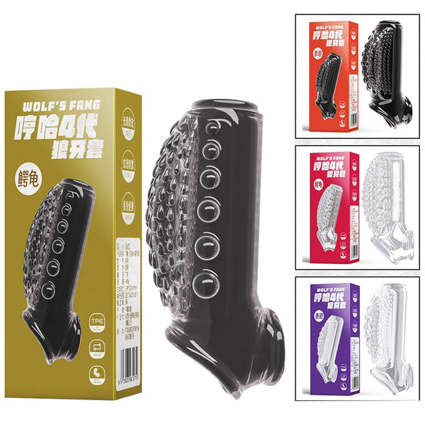 Silicone Sleeve Dick Erection Enlargement