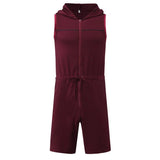 Short Zipper Sleeveless Bodysuit image 13