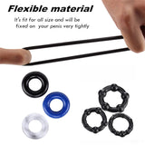 Silicone Cock Rings for Ejaculation Delay image 0