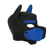 Latex Rubber Dog Mask with Collar image 37