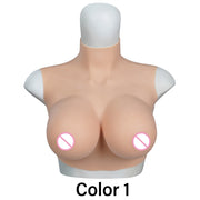 Realistic Soft Silicone Teardrop Breast Forms image 4