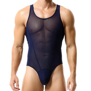 Mesh Shapewear Singlet for Men image 8