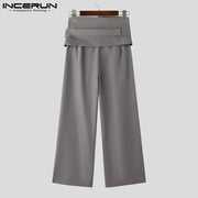 High-Waisted Casual Pants image 10