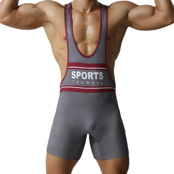 Men’s Fitness Wrestling Singlet Bodysuit