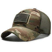 Sticker Embroidery Mesh Cap image 3