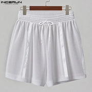 Daring Sheer Mesh Lounge Shorts image 3