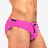 Low-Rise Solid Swim Briefs image 11