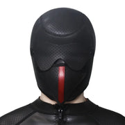 Leather Eagle Beak Hood Mask image 2