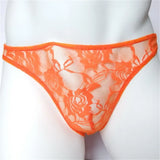 Men's Transparent Lace Briefs image 5
