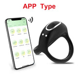10-Mode Vibrating Silicone Penis Ring image 12